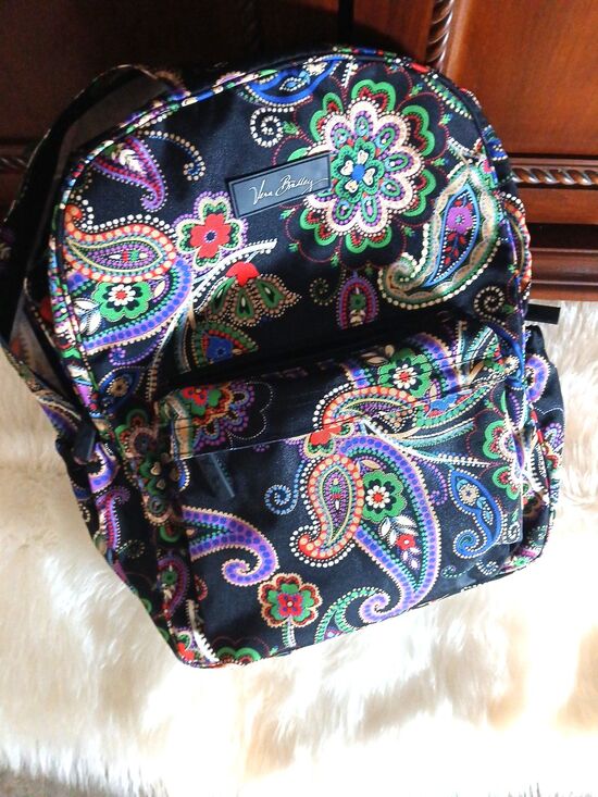 VERA BRADLEY KIEV PAISLEY (Retired) Large Lots of Pocket/Dividers Black Paisley main image 10